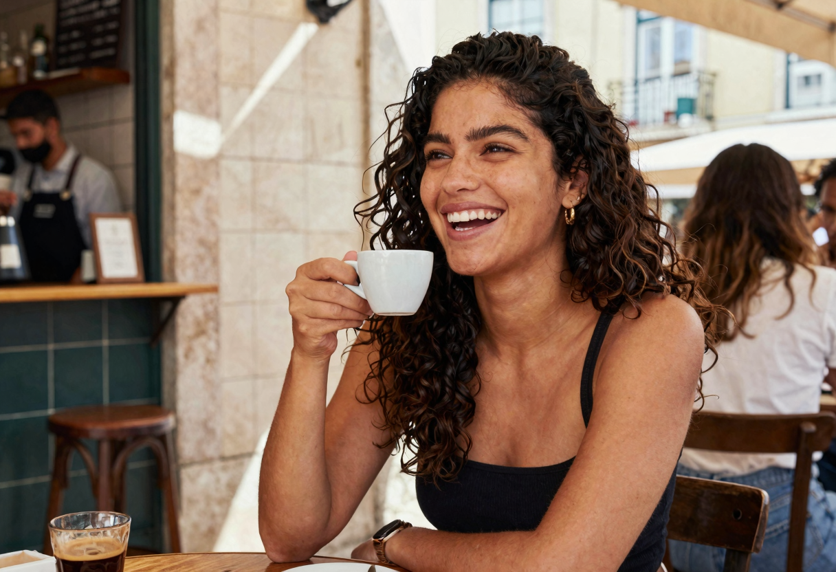 Amara exploring Medellin